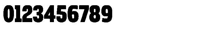 Nope Black Condensed Font OTHER CHARS