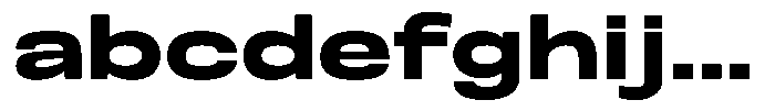 Nope Black Expanded FONT