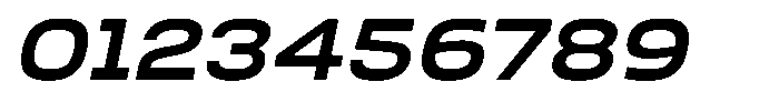 Nope Bold Wide Italic Font OTHER CHARS