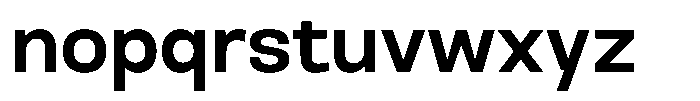 Nope Bold Font LOWERCASE