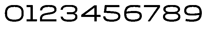 Nope Expanded Font OTHER CHARS