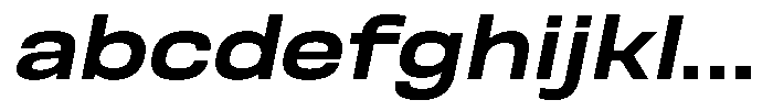 Nope Extra Bold Wide Italic FONT