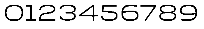 Nope Light Expanded Font OTHER CHARS