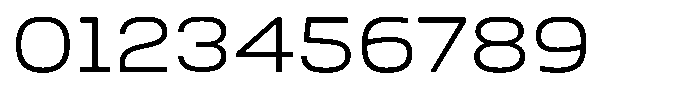 Nope Light Wide Font OTHER CHARS