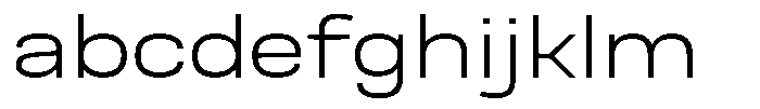 Nope Light Wide FONT