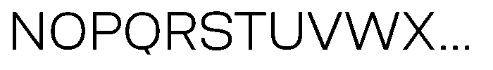 Nope Light Font UPPERCASE