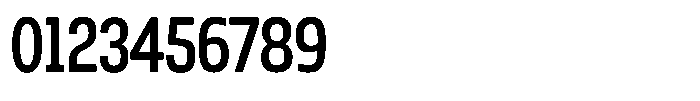 Nope Medium Condensed Font OTHER CHARS