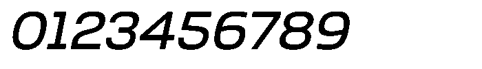 Nope Medium Italic Font OTHER CHARS