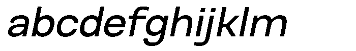 Nope Medium Italic FONT