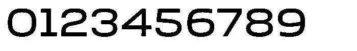 Nope Medium Wide Font OTHER CHARS
