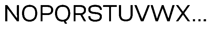 Nope Regular Font UPPERCASE