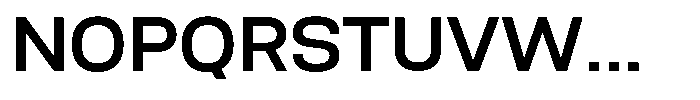 Nope Semi Bold Font UPPERCASE