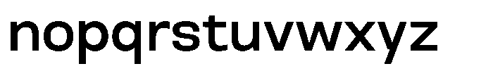 Nope Semi Bold Font LOWERCASE