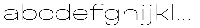 Nope Thin Expanded FONT