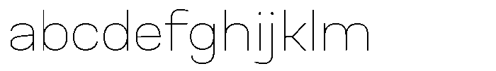 Nope Thin FONT