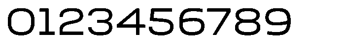 Nope Wide Font OTHER CHARS