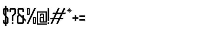 Nopsan Regular Font OTHER CHARS