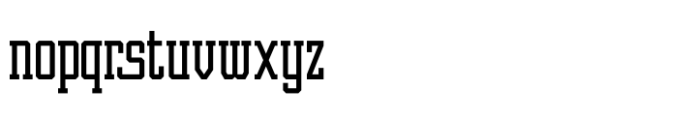 Nopsan Regular Font LOWERCASE