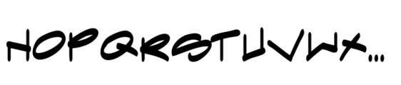 NorB Architect Bold Font UPPERCASE