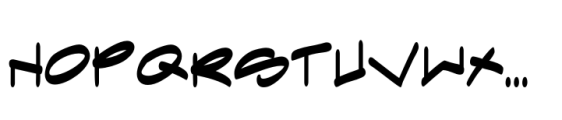 NorB Architect Bold Font LOWERCASE