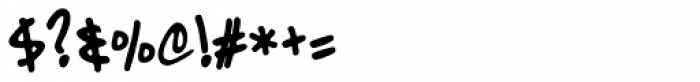 NorB Croquis Medium Italic Oblique Font OTHER CHARS