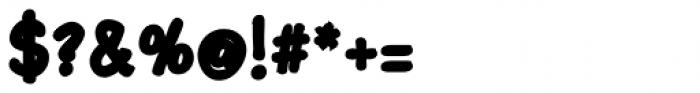 NorB Pen Heavy Font OTHER CHARS