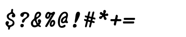 NorB TypeWriter Italic Font OTHER CHARS