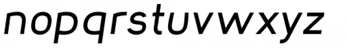 Nora Grotesque Bold Oblique Font LOWERCASE