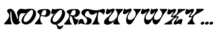 Noradya Italic Font UPPERCASE