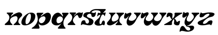 Noradya Italic Font LOWERCASE