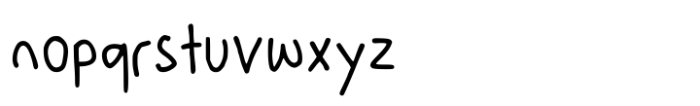 Norang Font LOWERCASE
