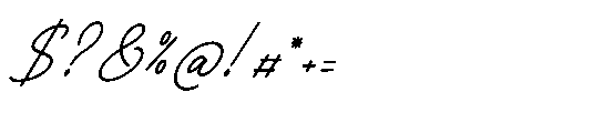 Norayne Adriella Italic Font OTHER CHARS