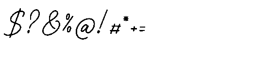 Norayne Adriella Regular Font OTHER CHARS