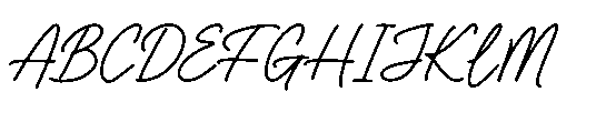 Norayne Adriella Regular Font UPPERCASE