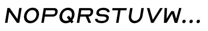 Nord Display Italic Font UPPERCASE