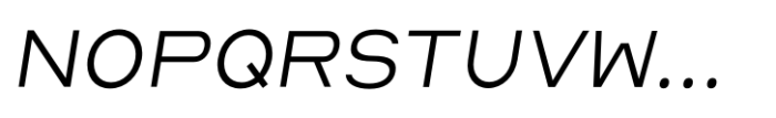Nord Display Light Italic Font LOWERCASE