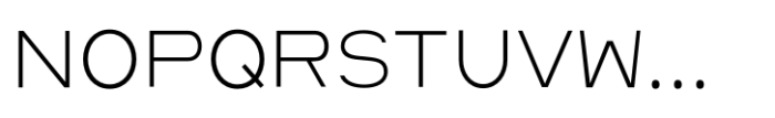 Nord Display Thin Font UPPERCASE