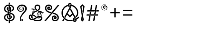 Nordavind Font OTHER CHARS