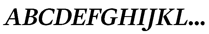 Nordel Italic Bold Font UPPERCASE