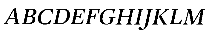 Nordel Italic Semi Bold Font UPPERCASE