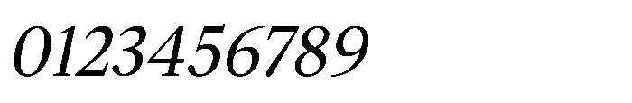 Nordel Italic Font OTHER CHARS