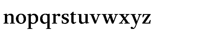 Nordel Semibold Font LOWERCASE