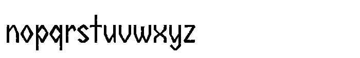 Nordic Omen Font LOWERCASE