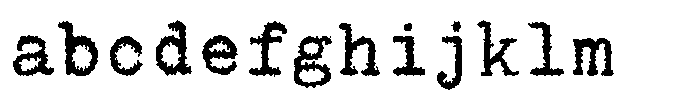 Nordic Typewriter FONT