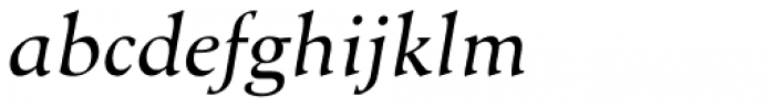 Nordik Italic Font LOWERCASE