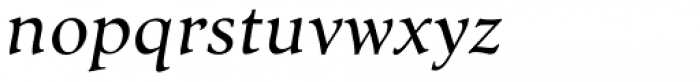 Nordik Italic Font LOWERCASE