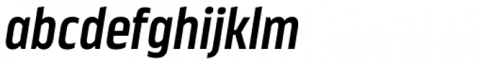 Nordikka Bold Italic Font LOWERCASE