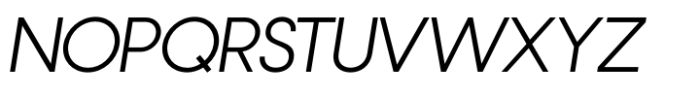 Nordique Pro Cyrillic Italic Font UPPERCASE