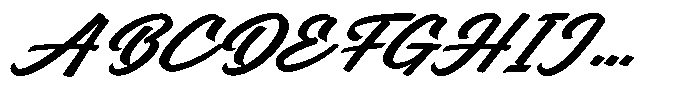 Nordminne Script Bold Font UPPERCASE