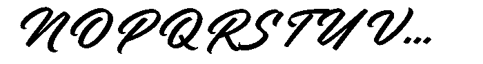 Nordminne Script Regular Font UPPERCASE